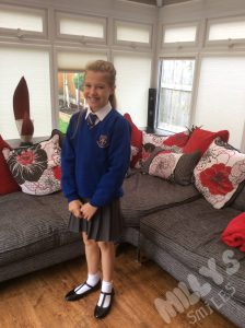 Milly In School Uniform | Millys Smiles